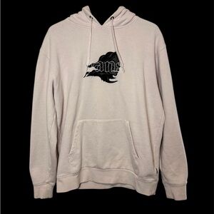 Vans Off The Wall 66 Grim Reaper Light Pink Pullover Hoodie Men’s Medium